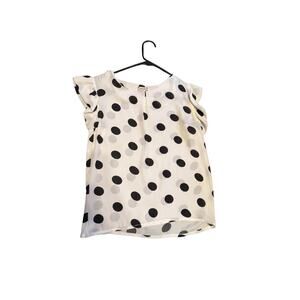polka dot blouse